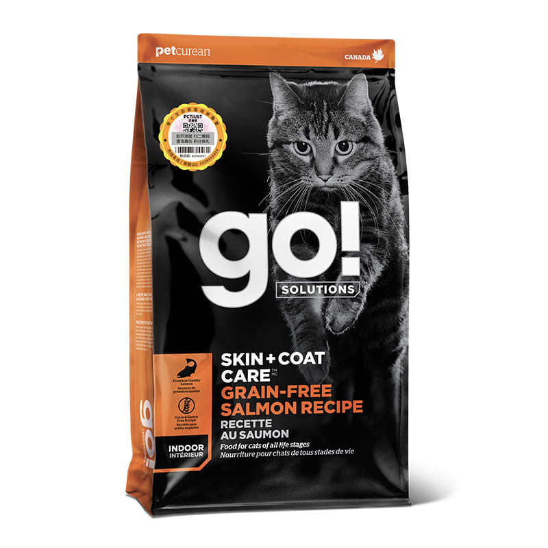 主图02-Go! Solutions美毛系列无谷含三文鱼配方室内猫猫粮